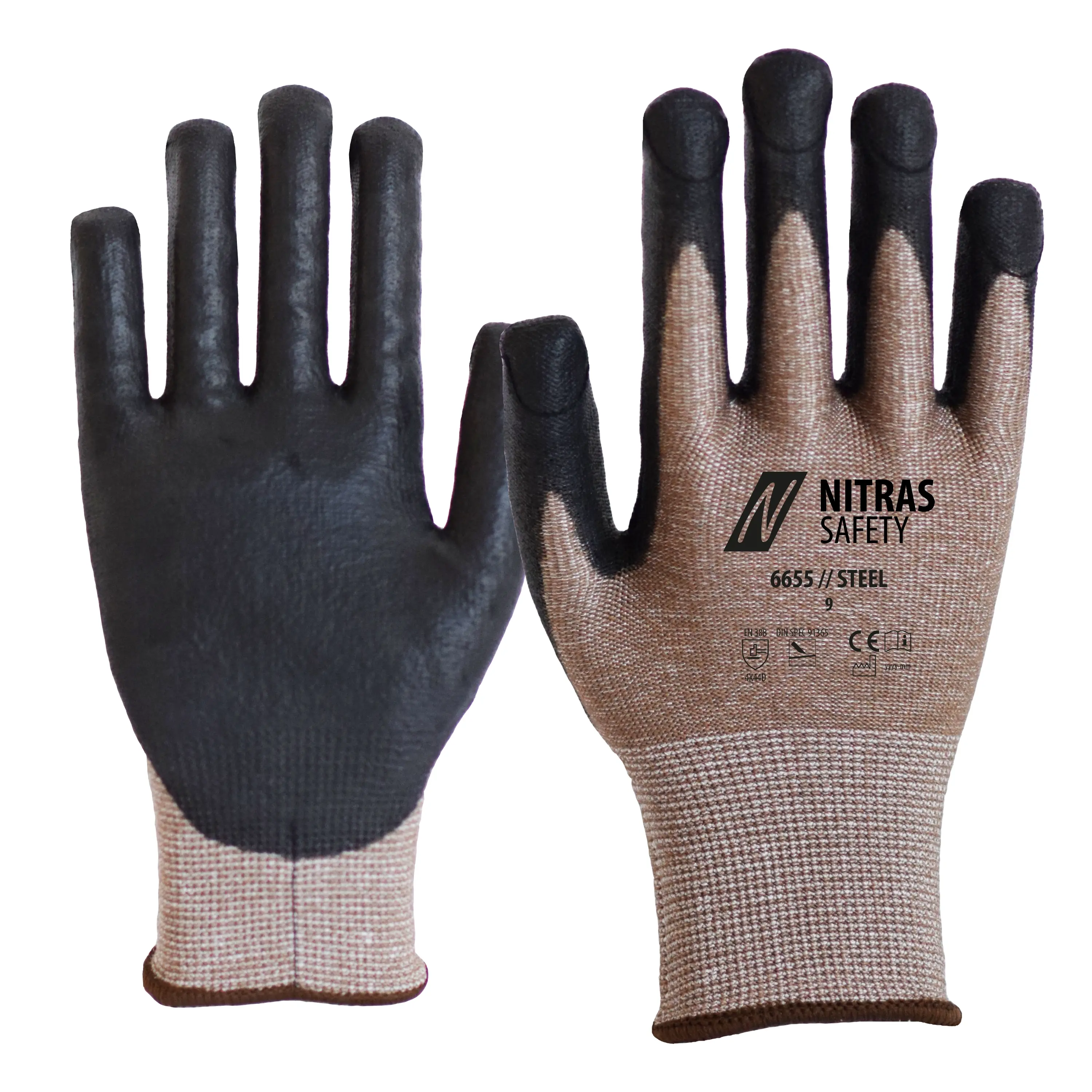  Steel Stich- und Schnittschutzhandschuh 6655
