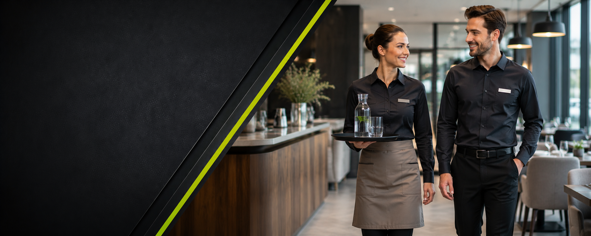 Servicebekleidung für Gastronomie Hotellerie und Service