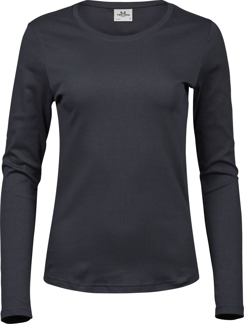 Damen T-Shirt langarm Tee Jays Interlock 590