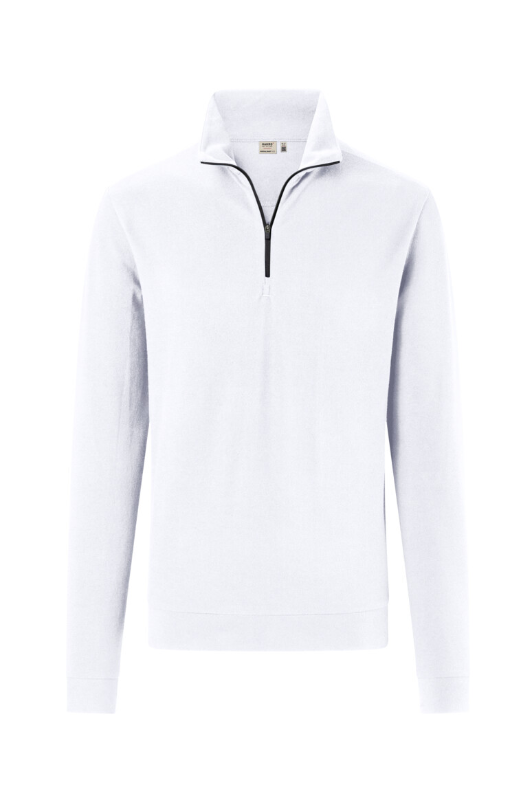Hakro 535 Piqué Zip-Longsleeve Performance Eco