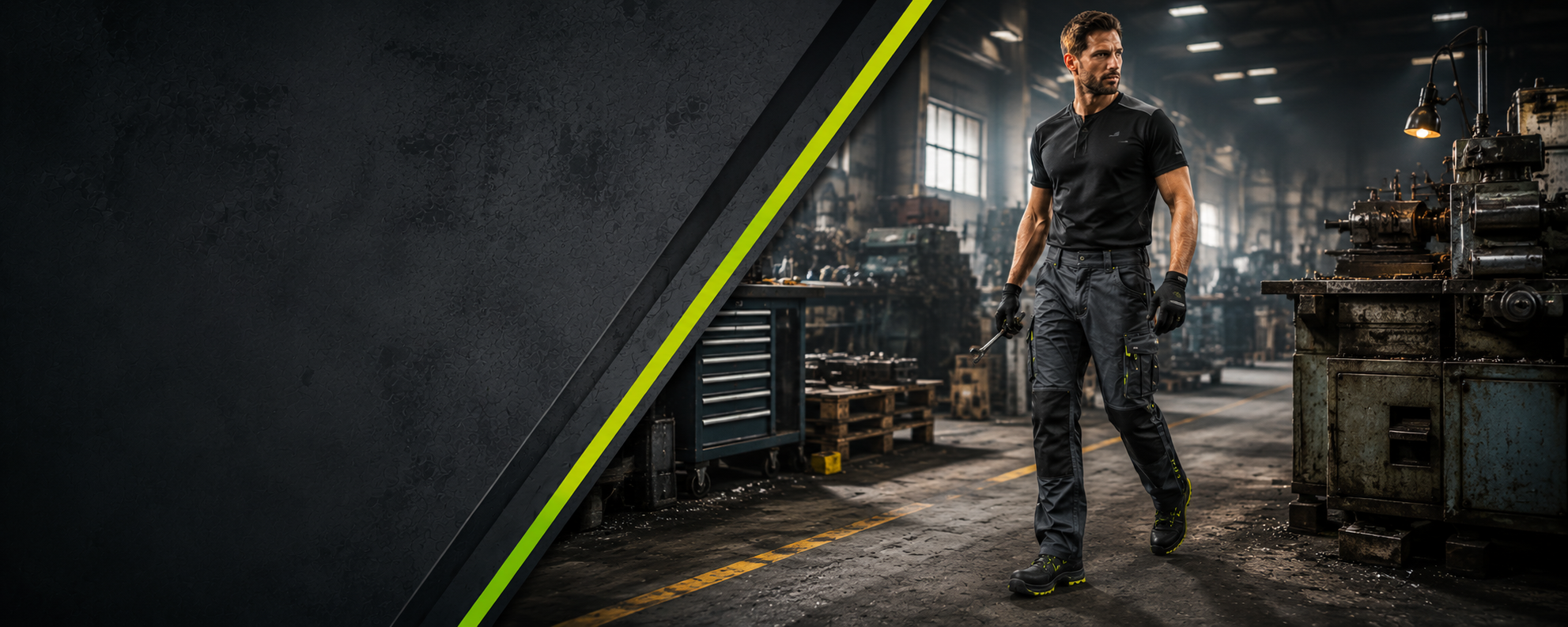 Robuste Arbeitshosen für Industrie und Handwerk