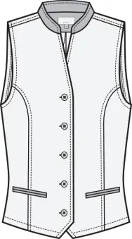 Greiff Damen-Weste Regular Fit Casual Landhaus 17000