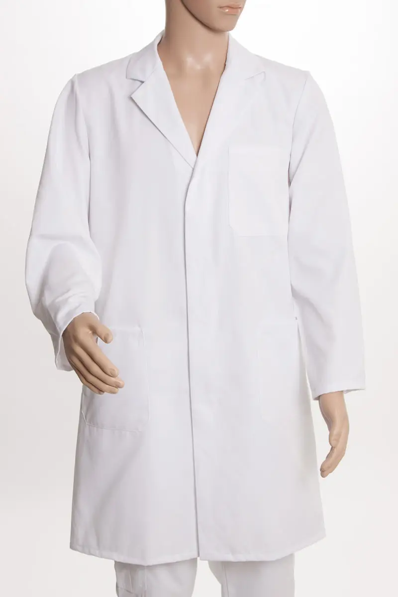 Unisex Mantel BP 1656, 100% Baumwolle oder Mischgewebe, Druckknöpfe