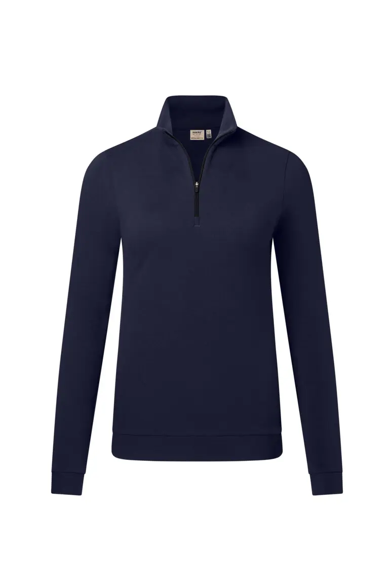 Hakro 335 Damen Piqué Zip-Longsleeve Performance Eco