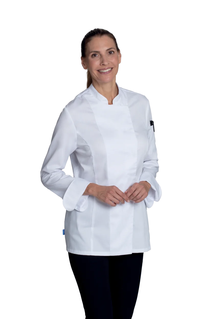 Damen Kochjacke Leiber 08/1352 langarm