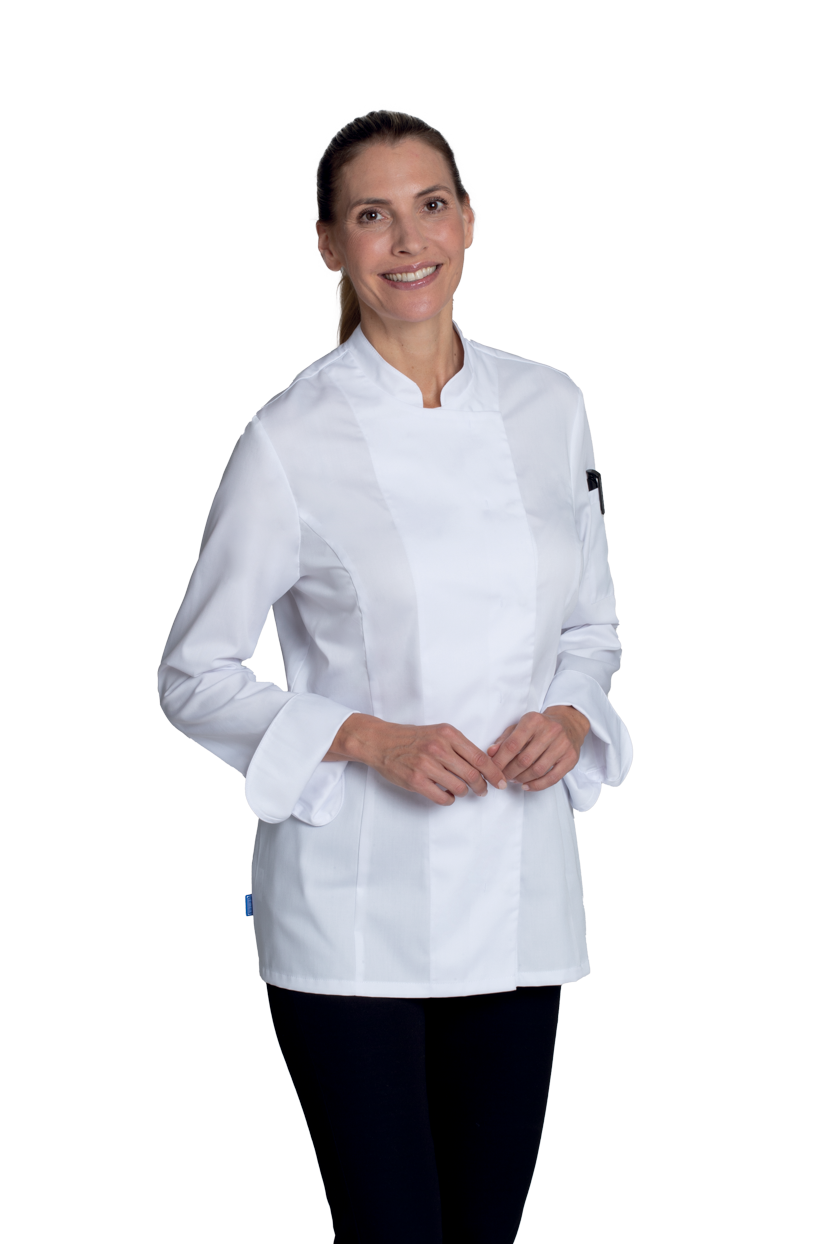 Damen Kochjacke Leiber 08/1352 langarm