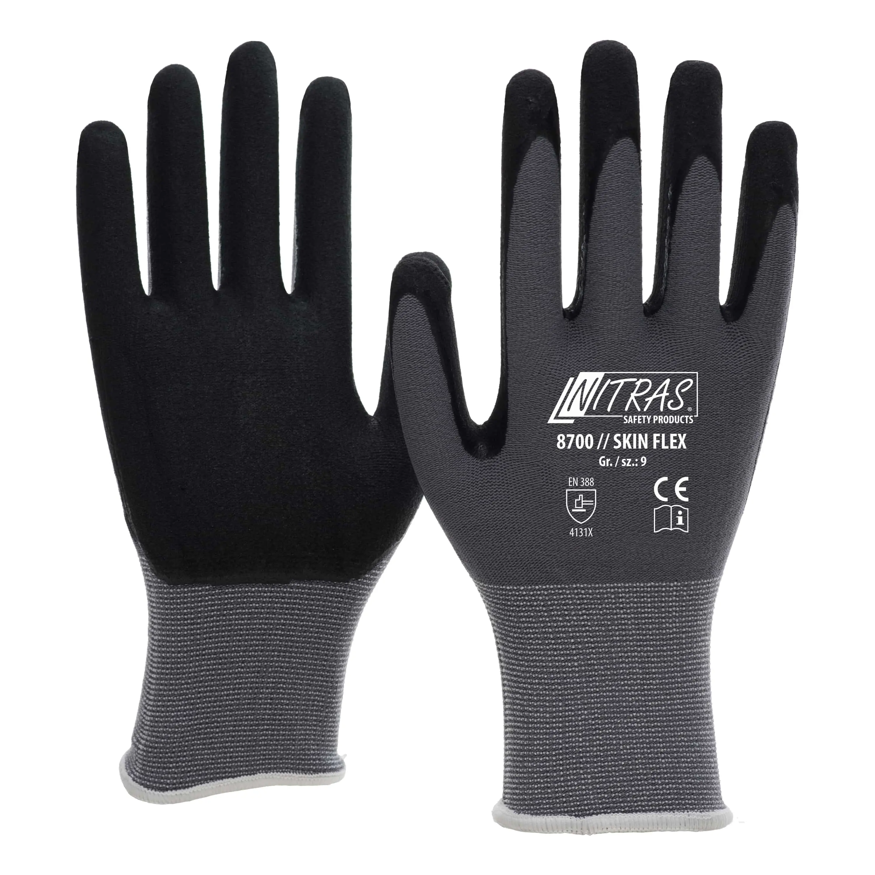 NITRAS Montagehandschuhe 8700 SKIN FLEX 3D