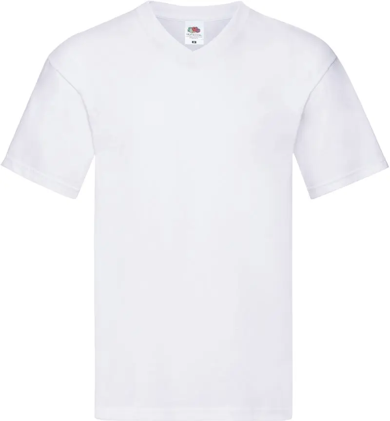 Fruit of the Loom Original V-Neck T – Klassisches Herren T-Shirt