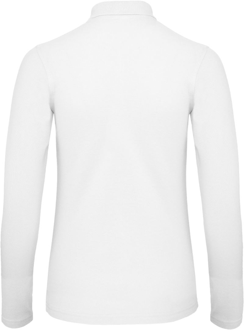 B&C ID.001 LSL Women – Klassisches Damen Langarm-Poloshirt