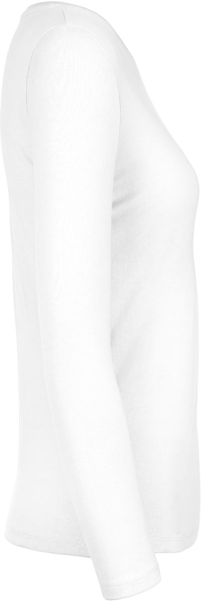 B&C #E190 LSL Women – Damen Langarmshirt aus ringgesponnener Baumwolle