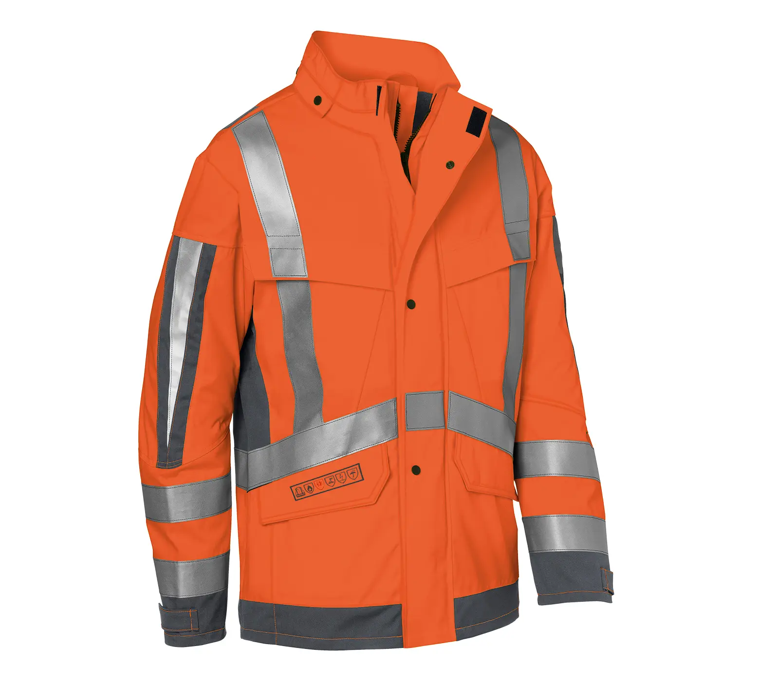 Warnschutz-Jacke PROTECTIQ HIGH VIS arc2, Kübler 1395, mit Innenfutter, 2 Farbkombinationen