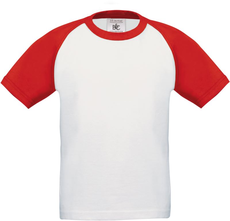 B&C Base-Ball /kids – Kinder Raglan T-Shirt