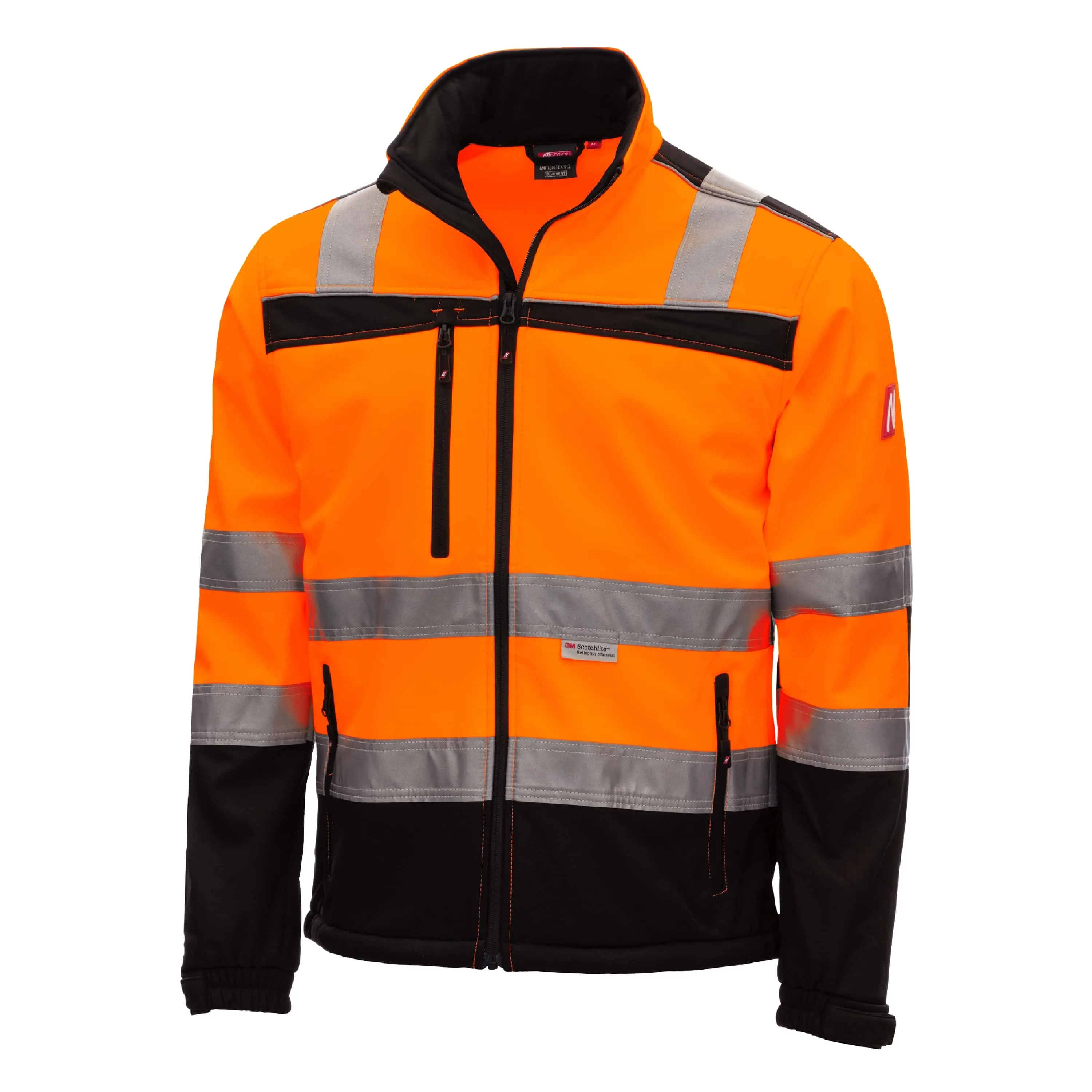 Warnschutz Softshelljacke MOTION TEX VIZ 7171