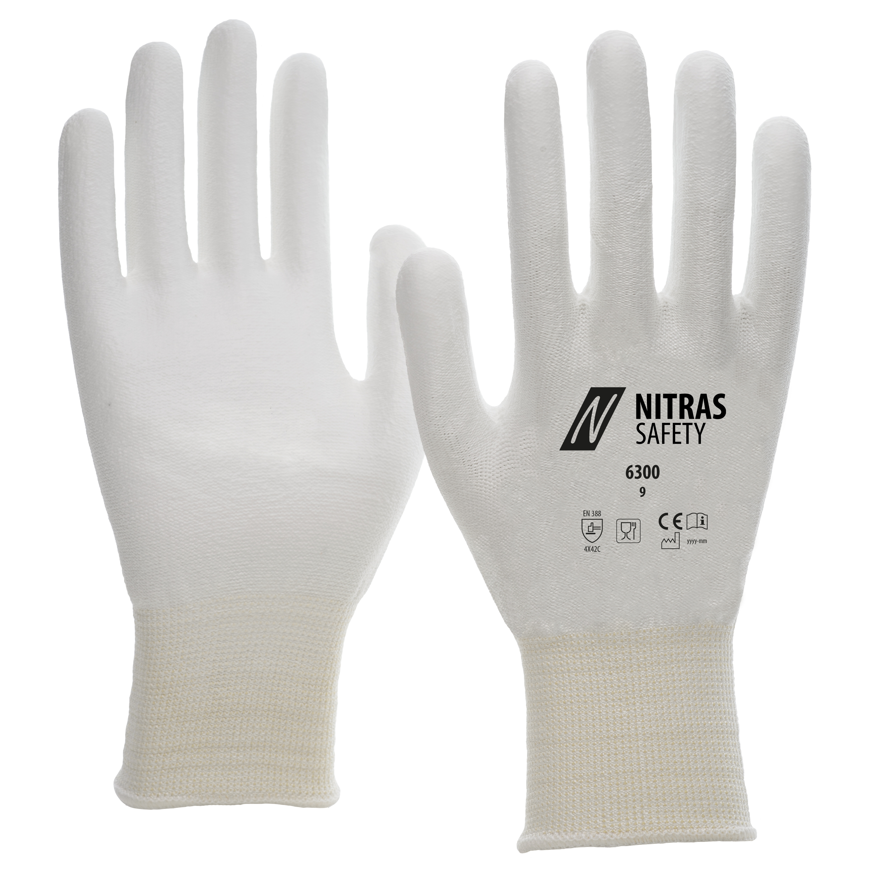 NITRAS Schnittschutzhandschuhe 6300