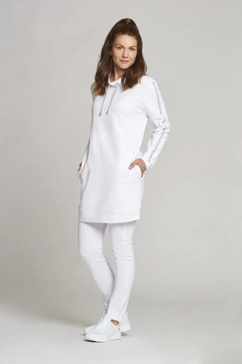 Damen Sweatkleid Leiber 08/1365, Mischgewebe, langarm