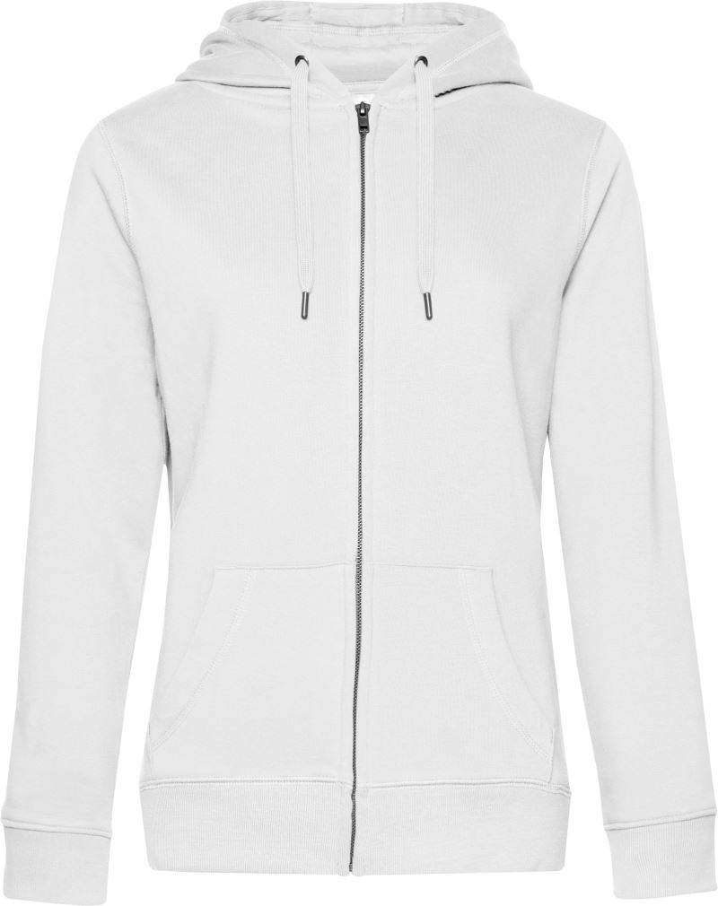 B&C QUEEN Zipped Hood Damen Kapuzen-Sweatjacke
