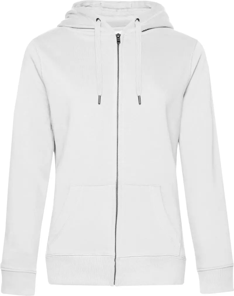 B&C QUEEN Zipped Hood Damen Kapuzen-Sweatjacke