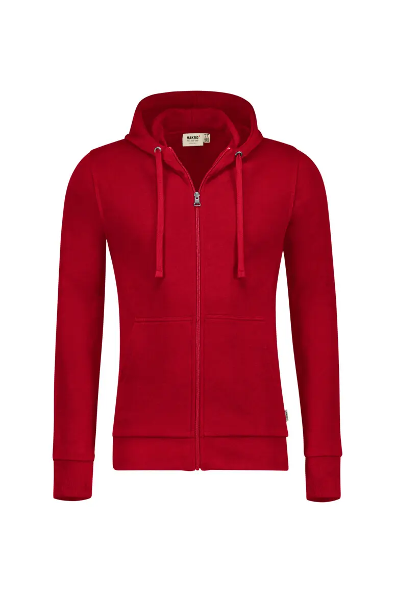 HAKRO 605 Kapuzen-Sweat-Jacke Premium