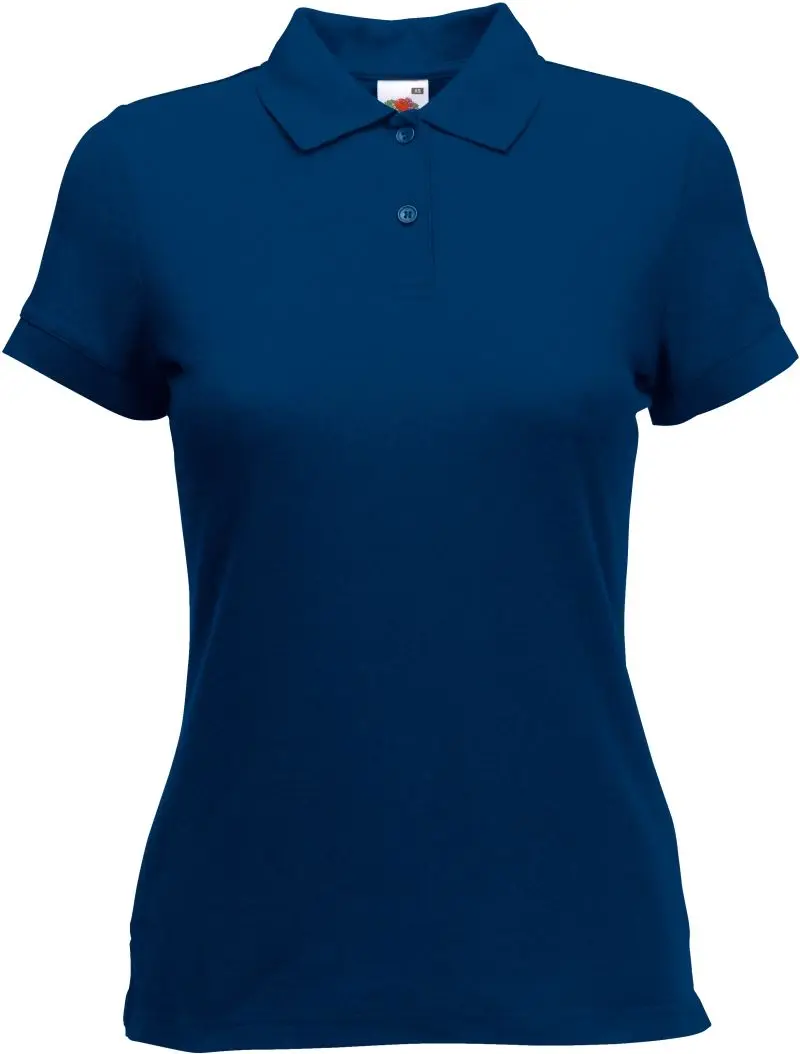 Fruit of the Loom Lady-Fit 65/35 Polo – Pflegeleichtes Damen Poloshirt 
