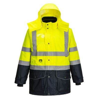 7-in-1-Multifunktions-Warnschutzjacke, Portwest S426 7-in-1-Multifunktions-Warnschutzjacke, Portwest S426