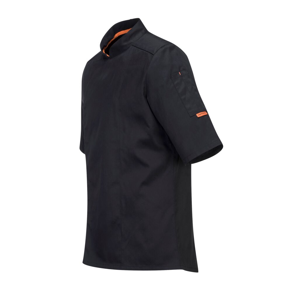 Kochjacke Stretch Mesh Air Pro kurzarm, Portwest C738 Kochjacke Stretch Mesh Air Pro kurzarm, Portwest C738