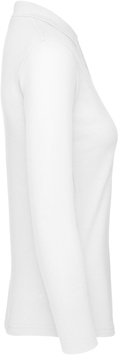 B&C ID.001 LSL Women – Klassisches Damen Langarm-Poloshirt