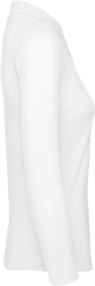 B&C ID.001 LSL Women – Klassisches Damen Langarm-Poloshirt