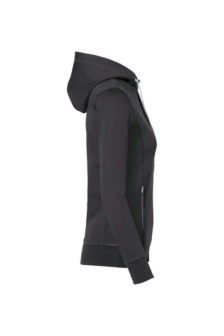 Hakro 255 Damen Kapuzen-Sweat-Jacke Bonded Eco