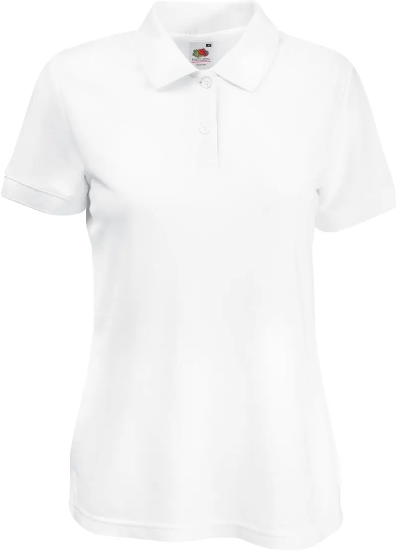 Fruit of the Loom Lady-Fit 65/35 Polo – Pflegeleichtes Damen Poloshirt 