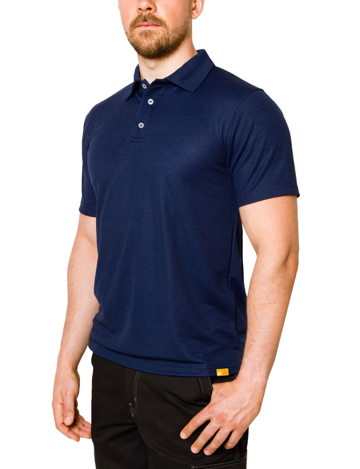 UV Polo-Shirt Herren iQ Natural Cool UV Polo-Shirt Herren iQ Natural Cool