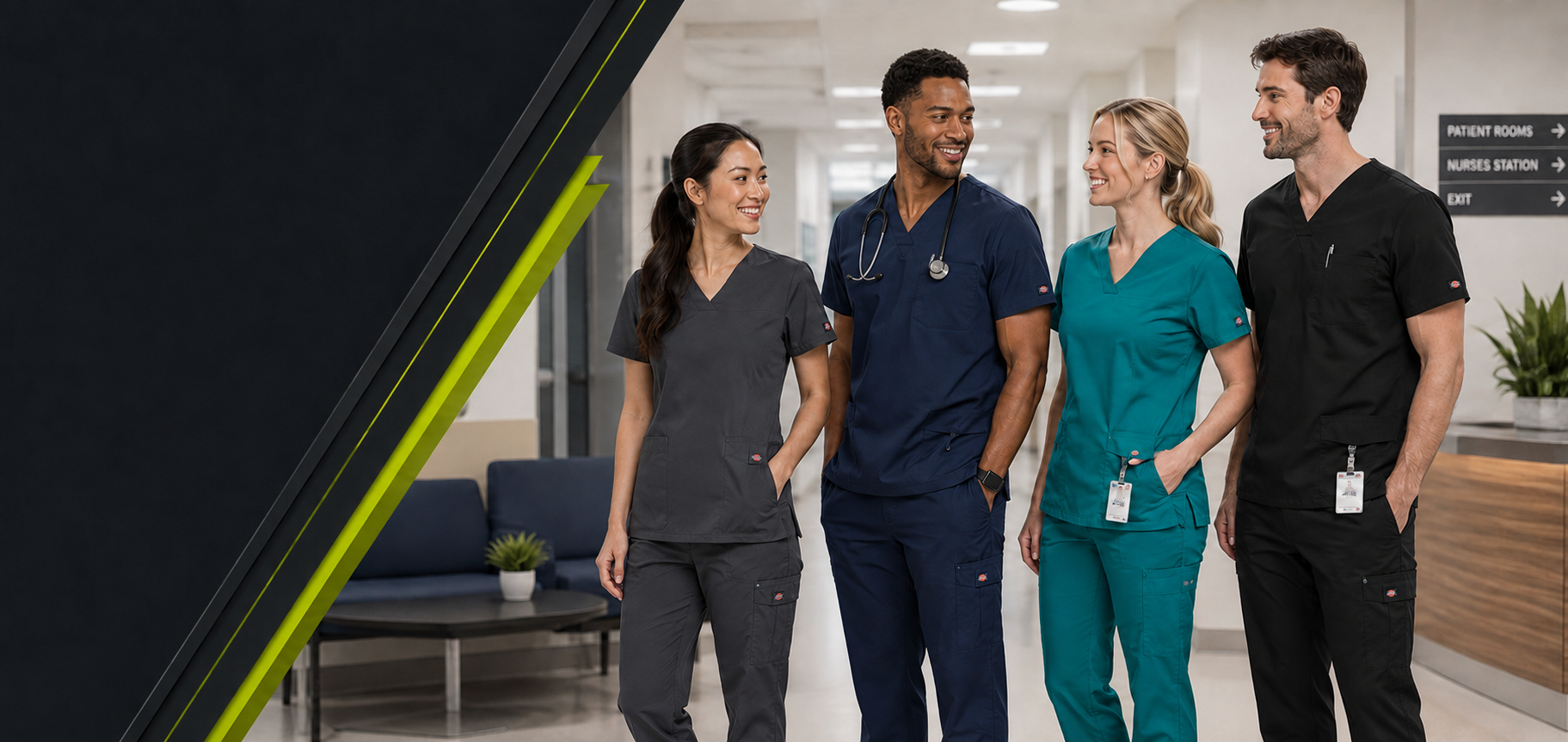 Dickies Medical Berufsbekleidung für Medizin, Pflege und Praxis