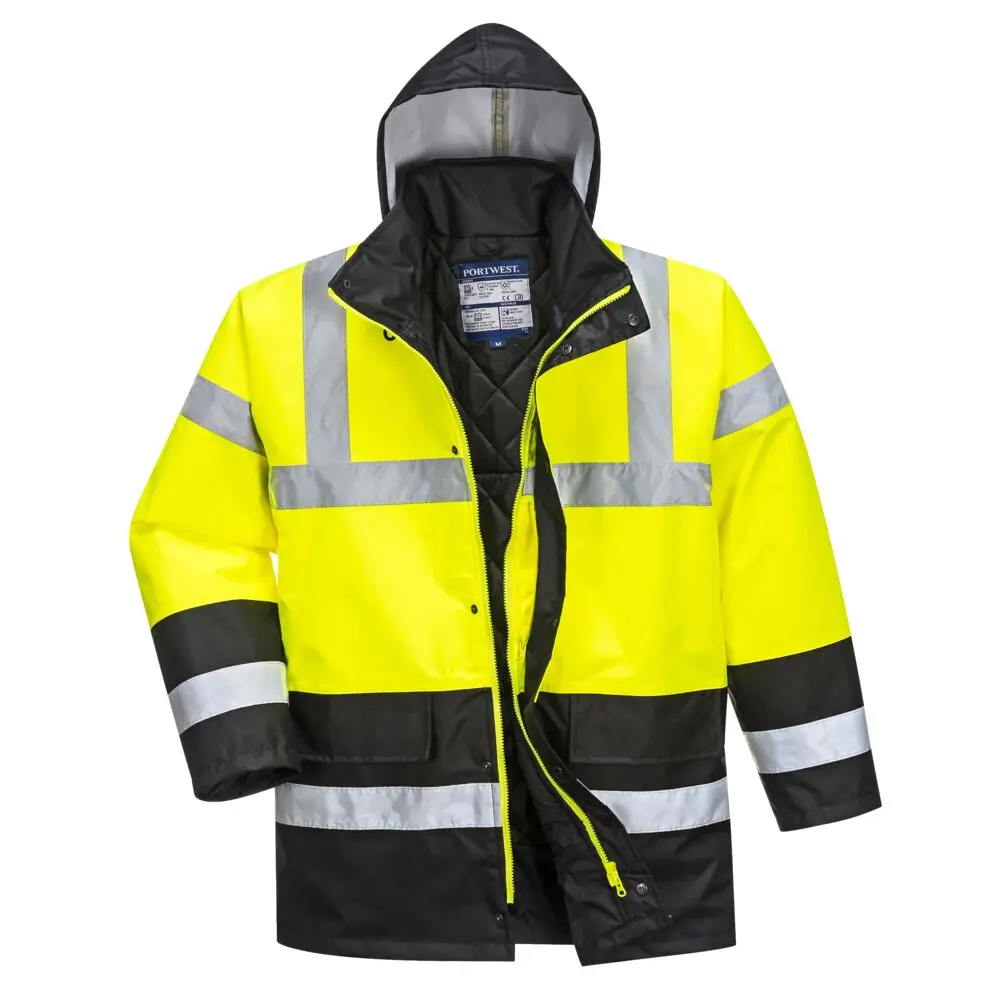 Portwest Warnschutz Winterjacke Kontrast