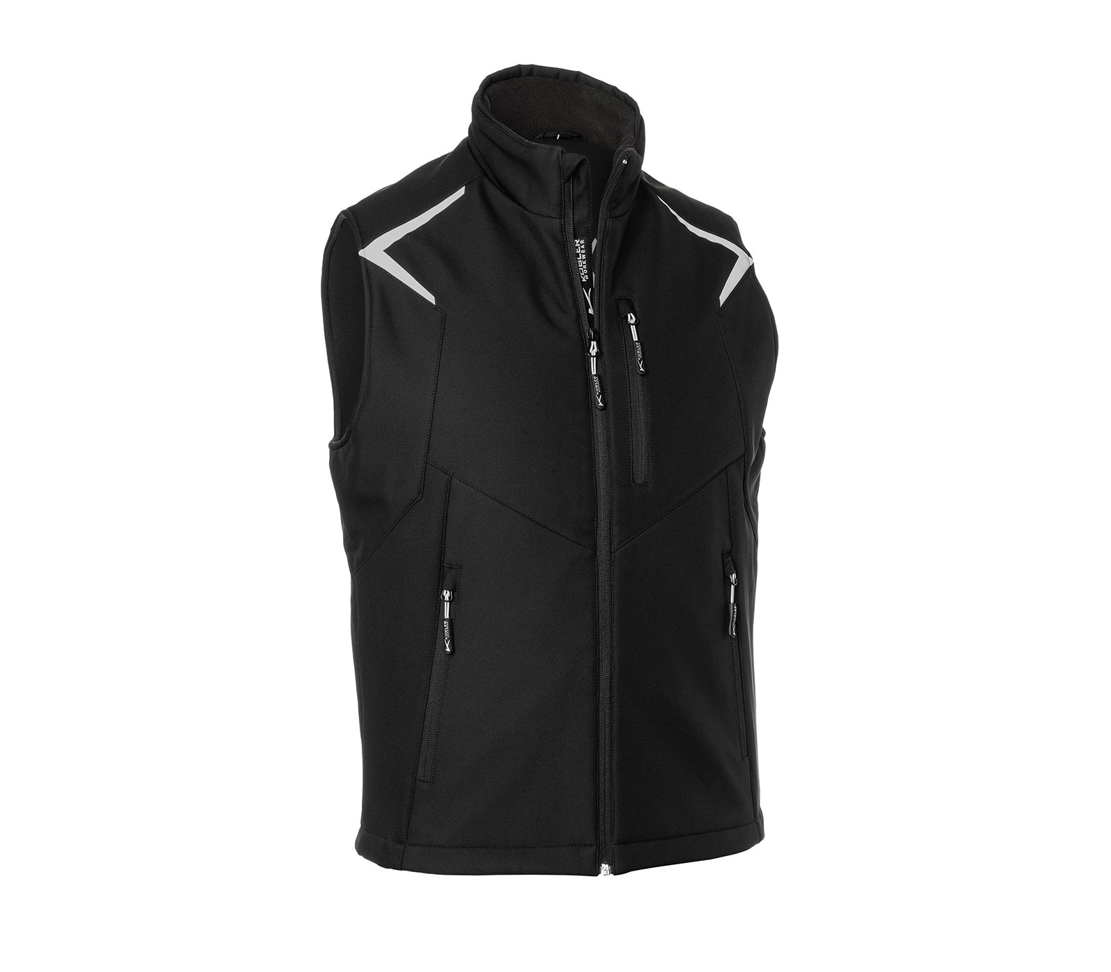 Softshell Weste BODYFORCE, Kübler 7125, 3 Farbkombinationen Softshell Weste BODYFORCE, Kübler 7125, 3 Farbkombinationen