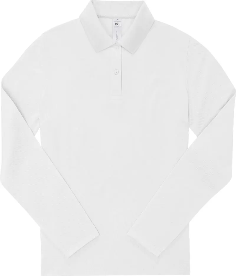 B&C My Polo 180 LSL Women – Damen Langarm-Poloshirt 