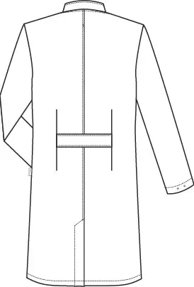 Greiff Unisex-Mantel Regular Fit Mischgewebe 5026