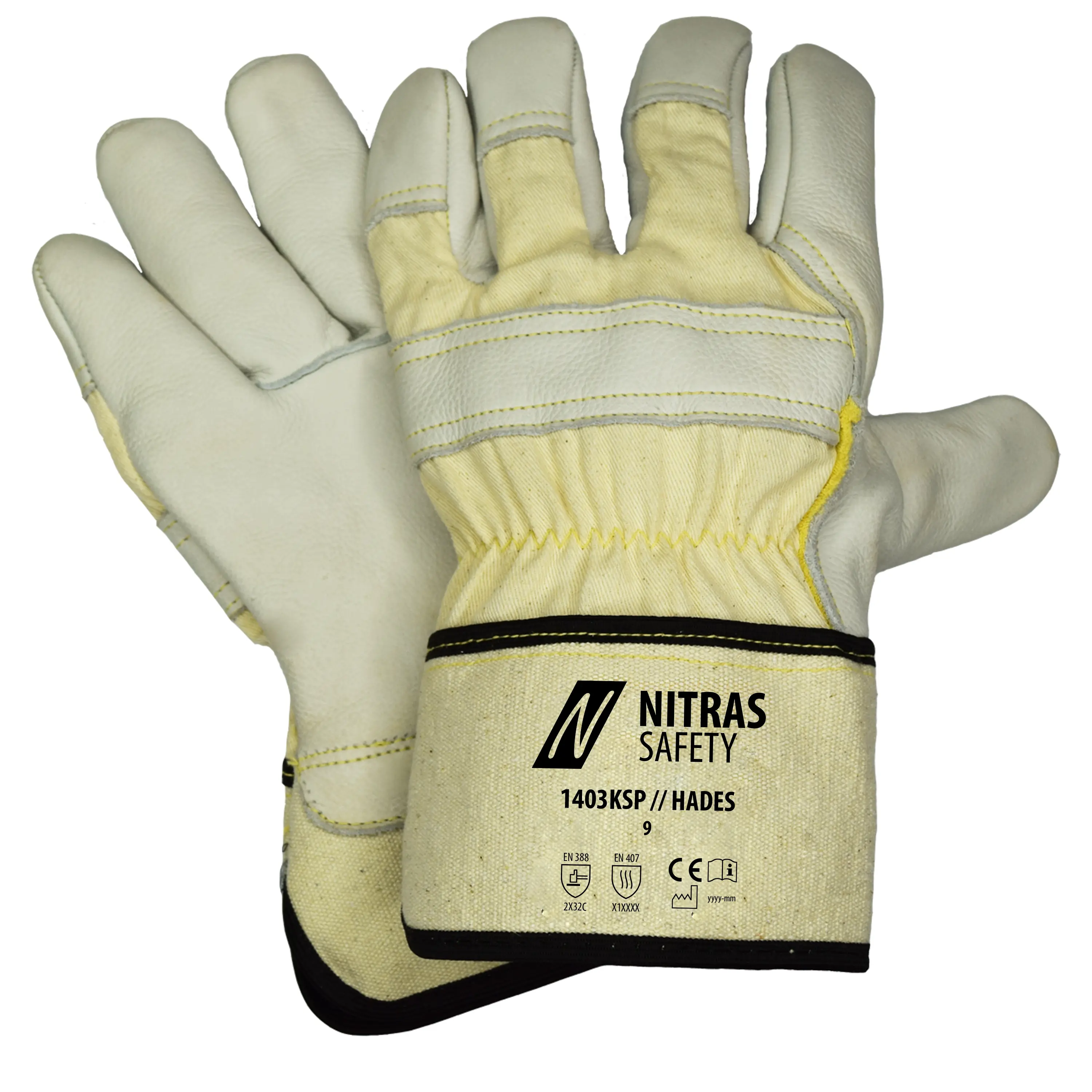 NITRAS HADES, Schnittschutzhandschuhe 1403KSP