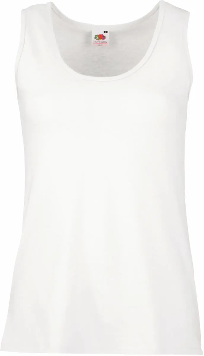 Fruit of the Loom Lady-Fit Valueweight Vest – Feminines Damen Trägershirt
