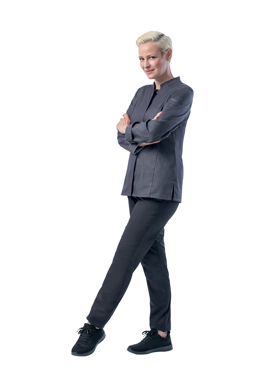 Damen Kochhemd Leiber 08/1388 langarm