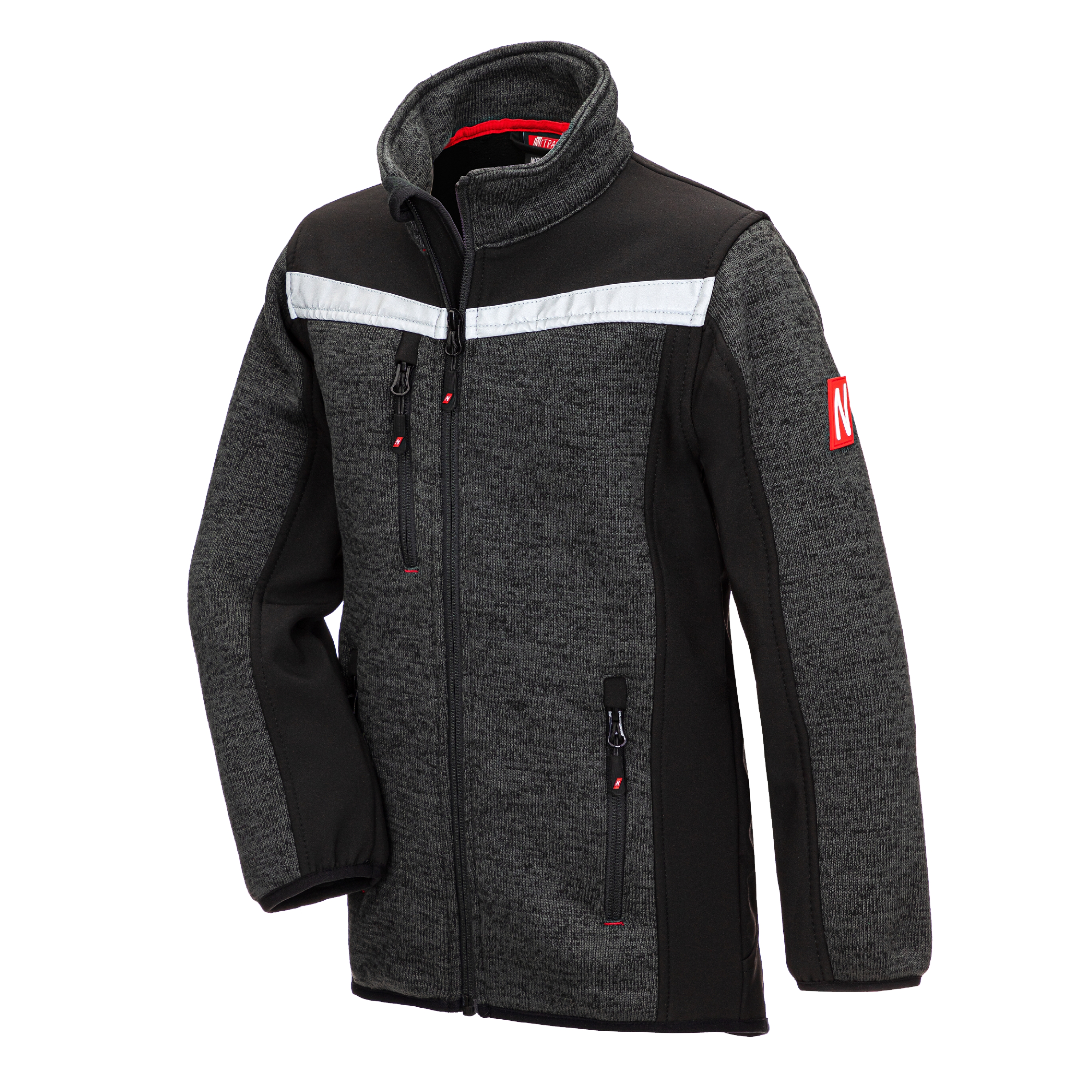 Nitras 7190 Motion Tex Plus KIDS – Strick Softshelljacke 