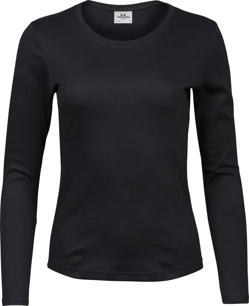 Damen T-Shirt langarm Tee Jays Interlock 590