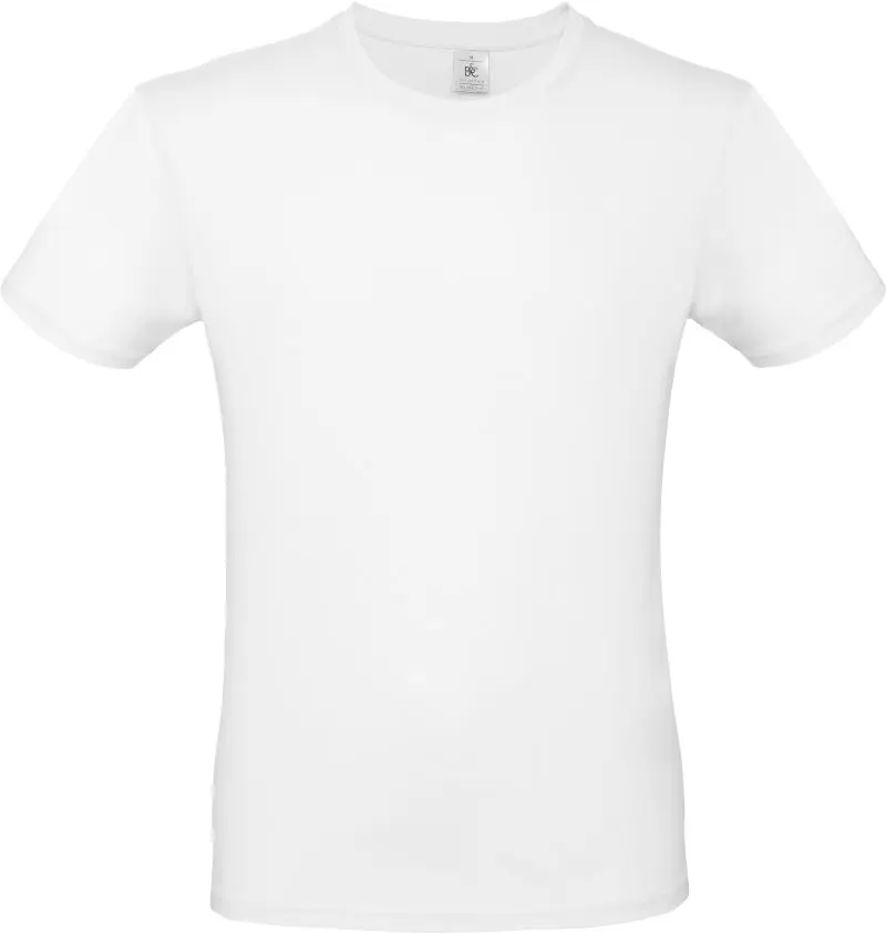 B&C #E150 – Herren T-Shirt aus ringgesponnener Baumwolle