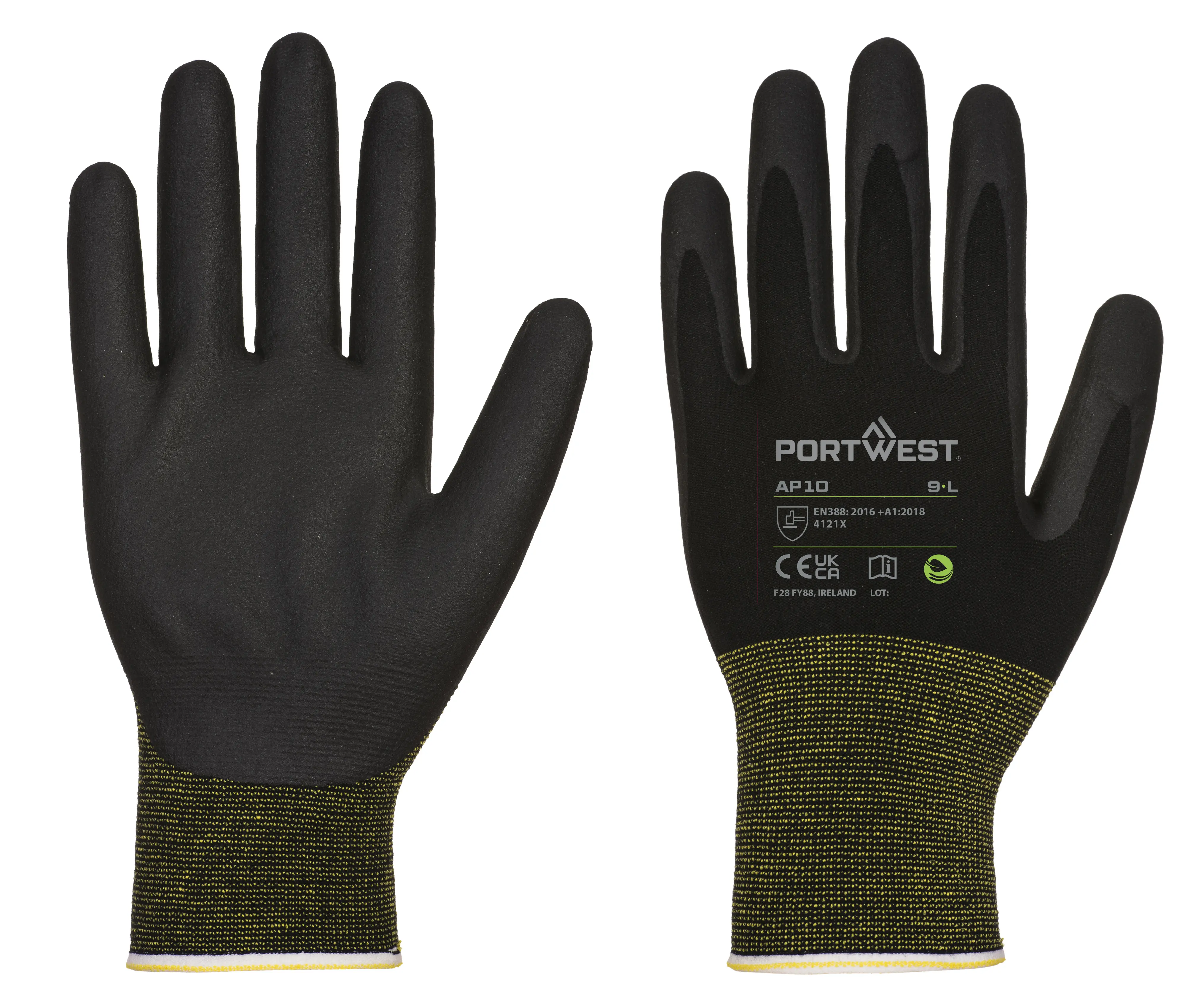 AP10 - NPR15 Nitrilschaum Handschuh aus Bambus
