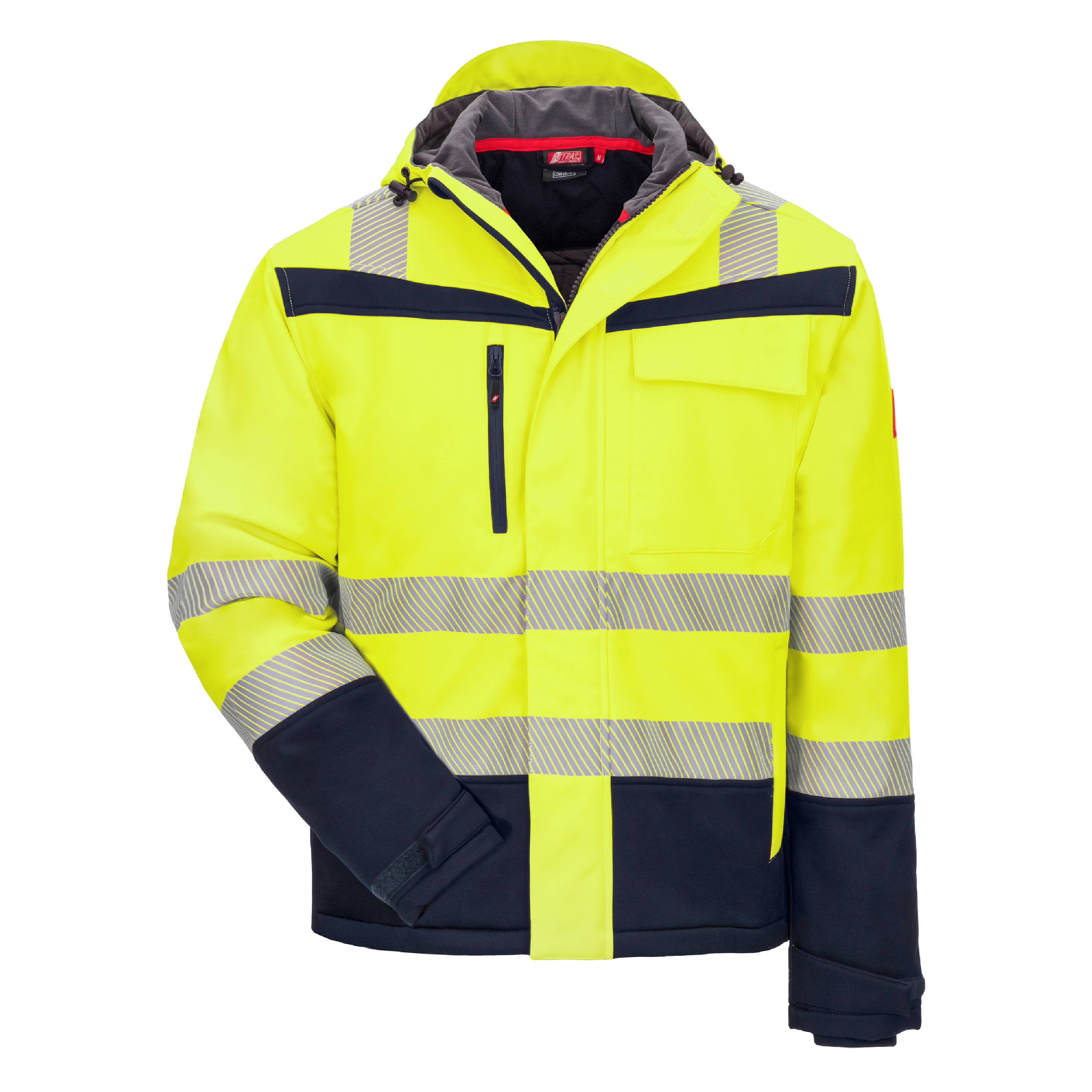 Warnschutz-Winter-Softshell-Jacke Motion Tex light, Nitras 7175 Warnschutz-Winter-Softshell-Jacke Motion Tex light, Nitras 7175