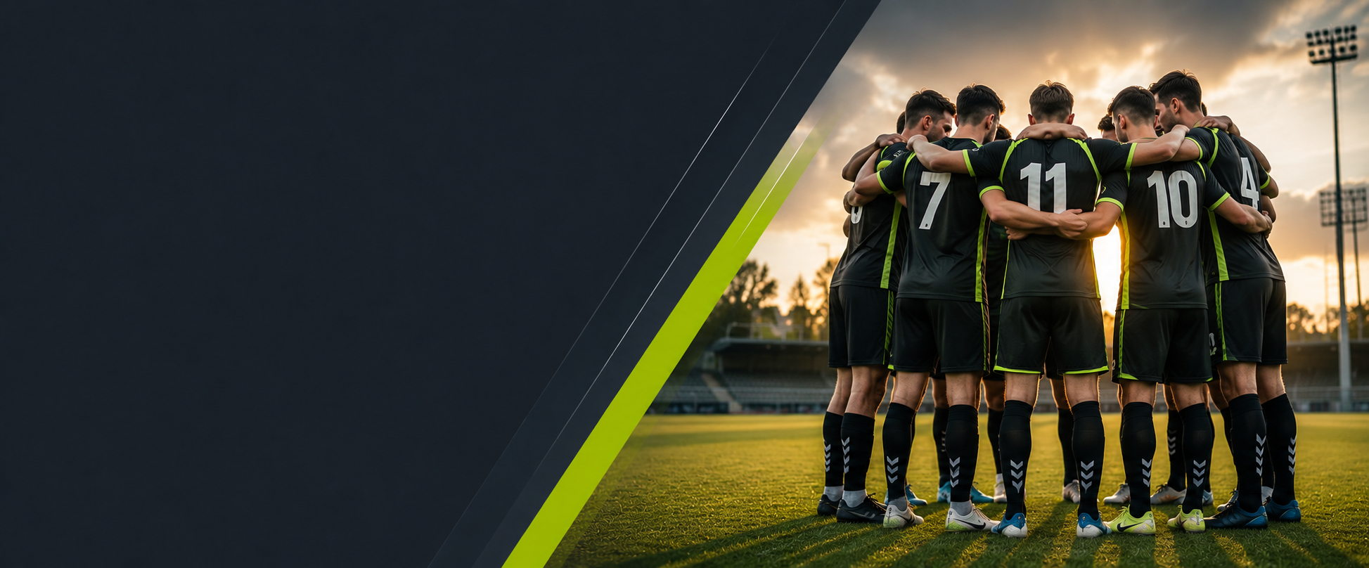Funktionelle Teamsportbekleidung für Vereine und Mannschaften