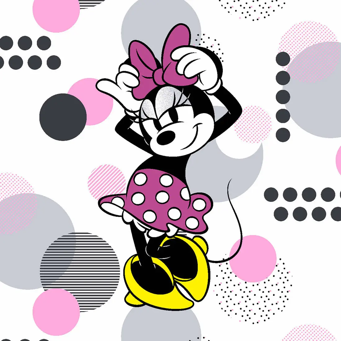 Damenkasack Cherokee Disney Minnie Running In Circles