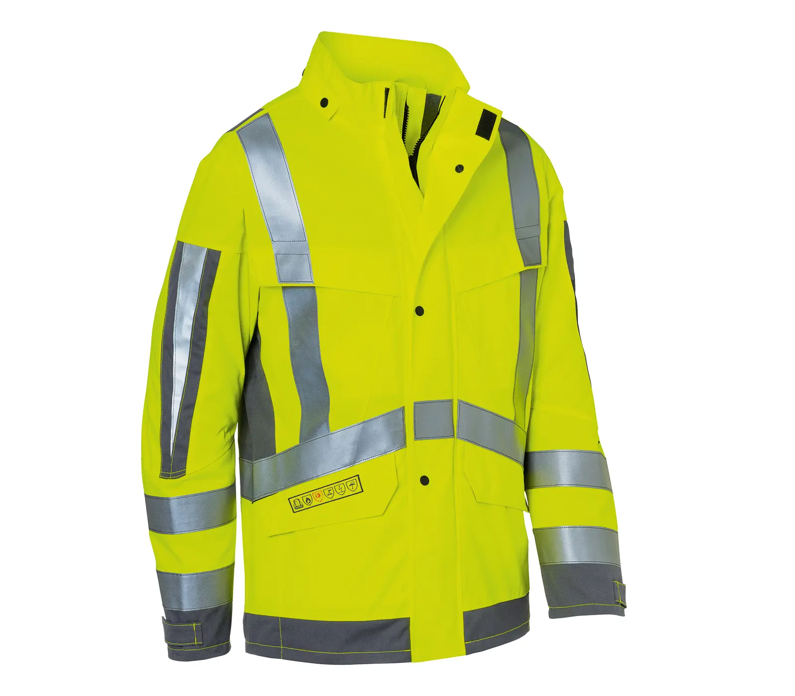 Warnschutz-Jacke PROTECTIQ HIGH VIS arc2, Kübler 1395, mit Innenfutter, 2 Farbkombinationen