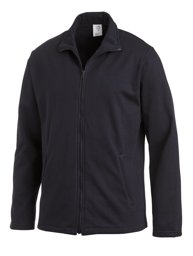Herren Sweatjacke Leiber 12/1095, 50/50 Mischgewebe, in 2 Farben