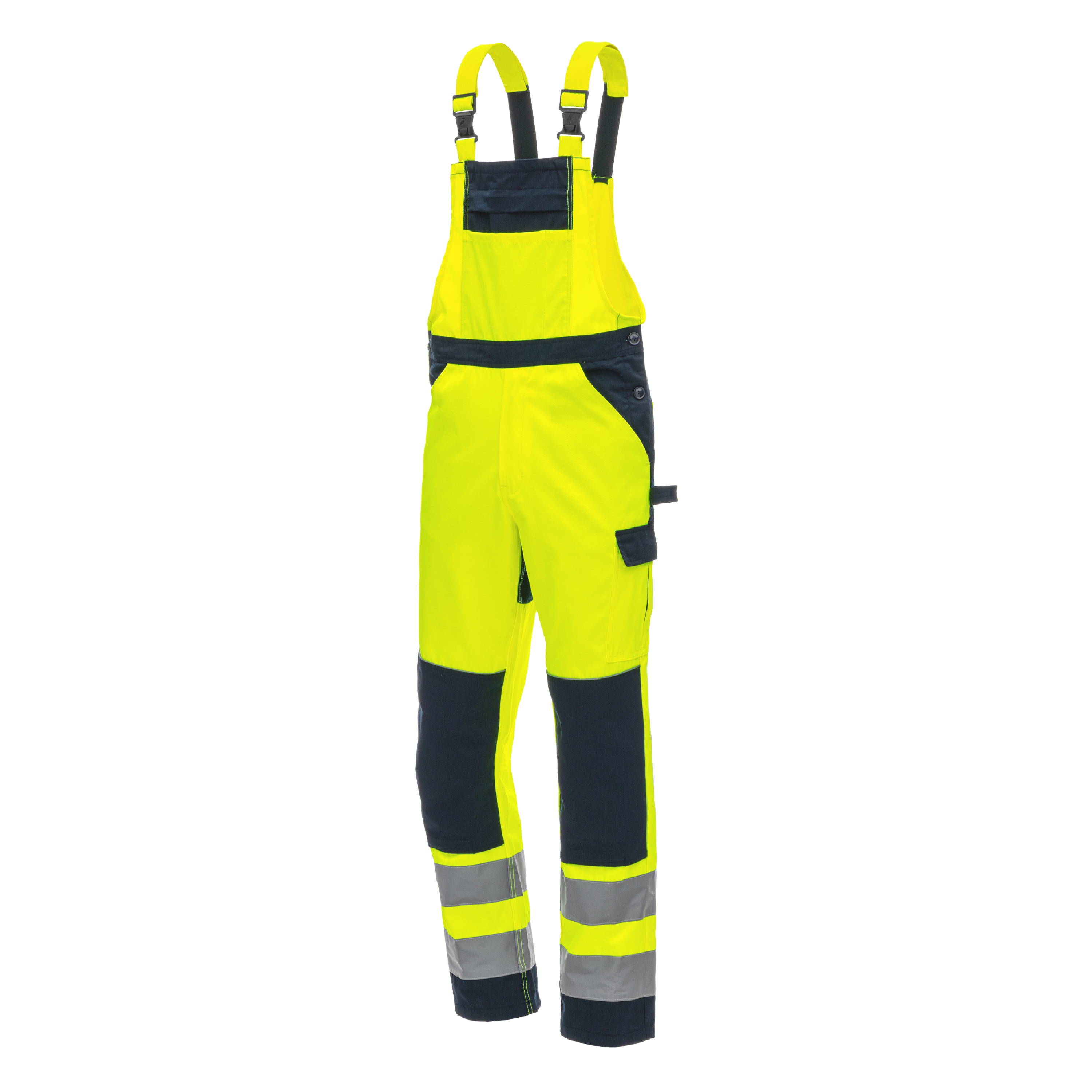 Warnschutz-Latzhose Nitras Safety 7572 Warnschutz-Latzhose Nitras Safety 7572