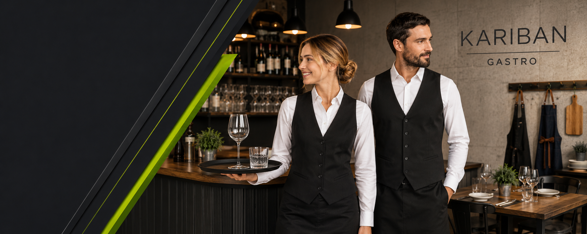 Kariban Brands Gastro Kleidung für Gastronomie, Service und Hotellerie