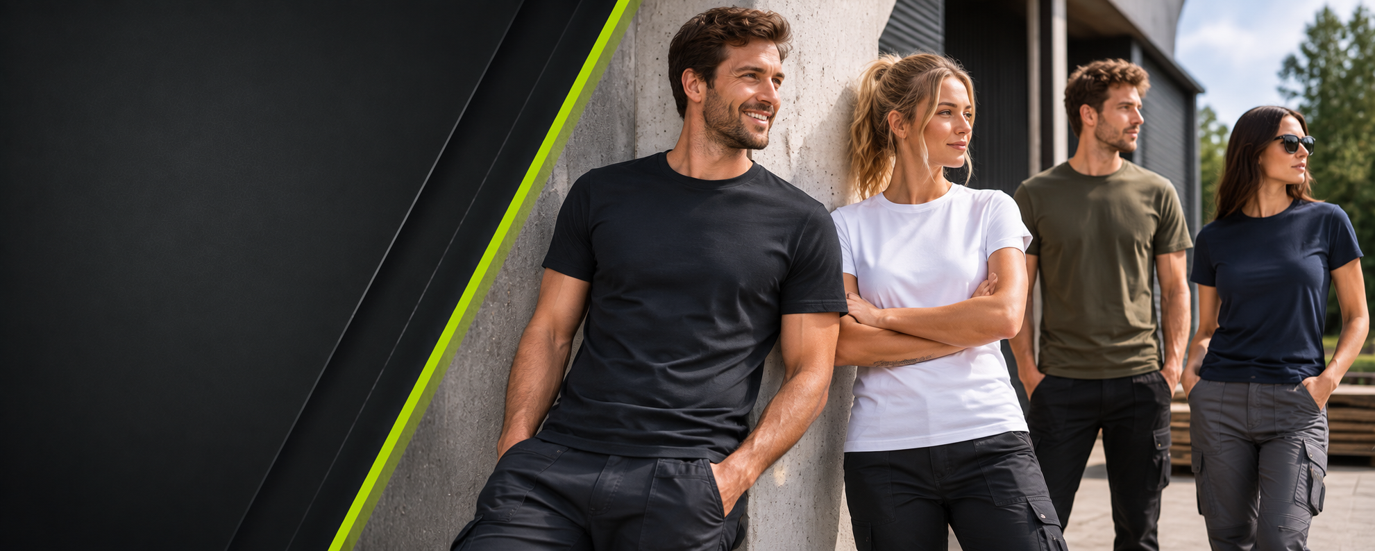 Corporate Wear T-Shirts für Unternehmen und Teams